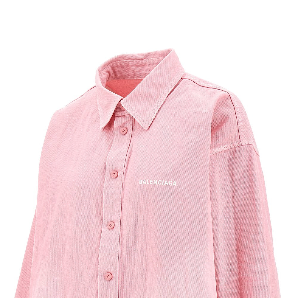 Camicia Large Fit in denim