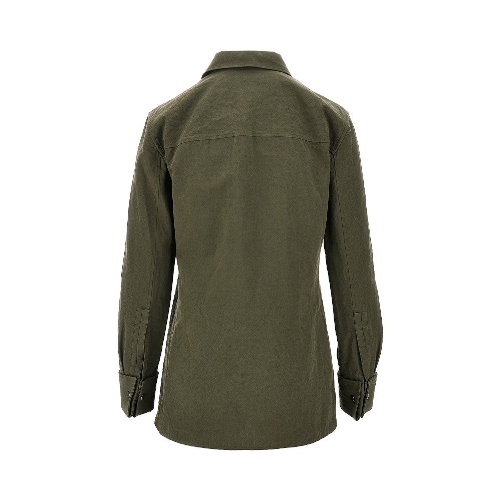 Cotton and linen blend Cassandre shirt