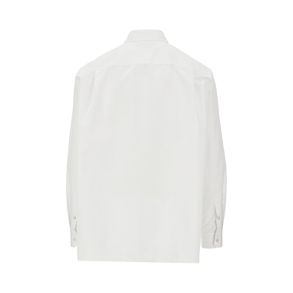 Poplin shirt with Anchor embroidery