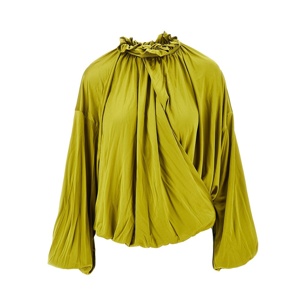 Viscose gathered blouse