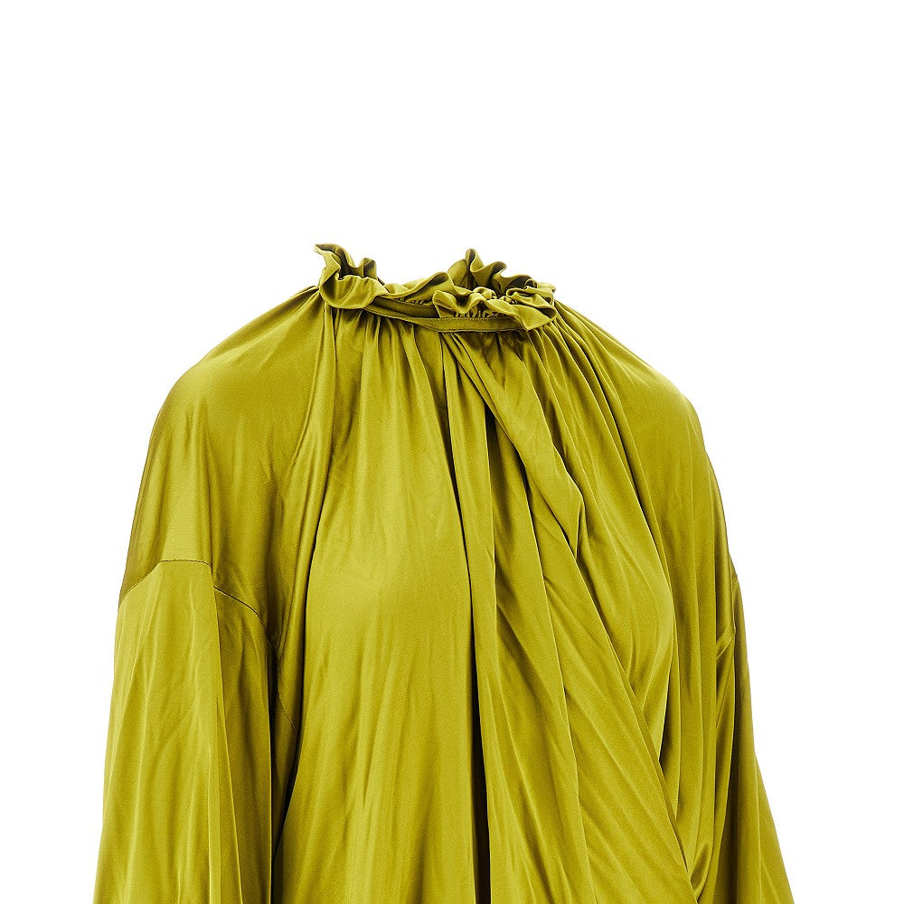 Viscose gathered blouse