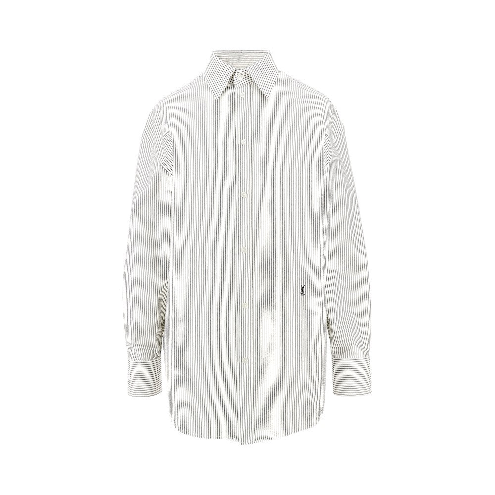 'Cassandre' striped cotton shirt