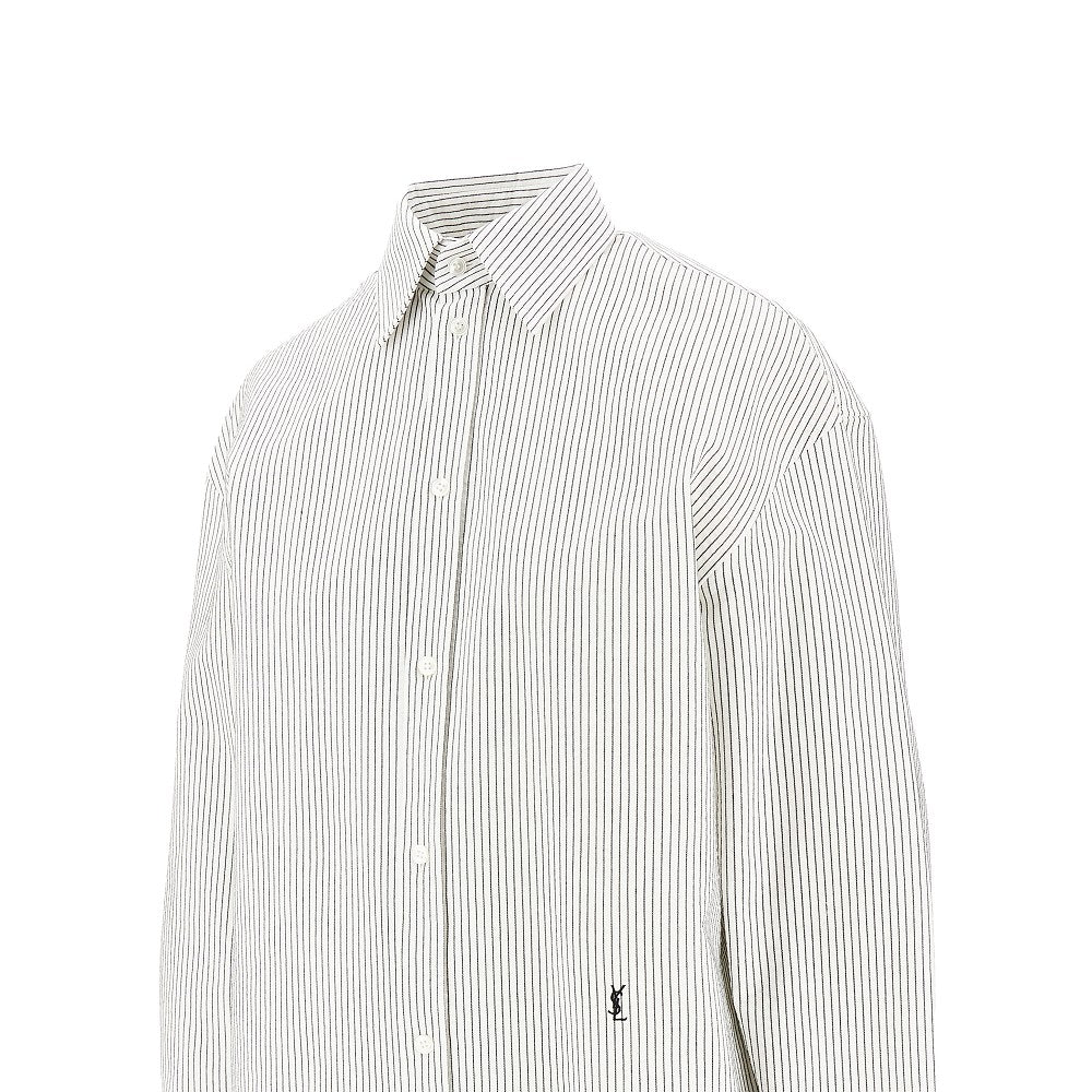 'Cassandre' striped cotton shirt