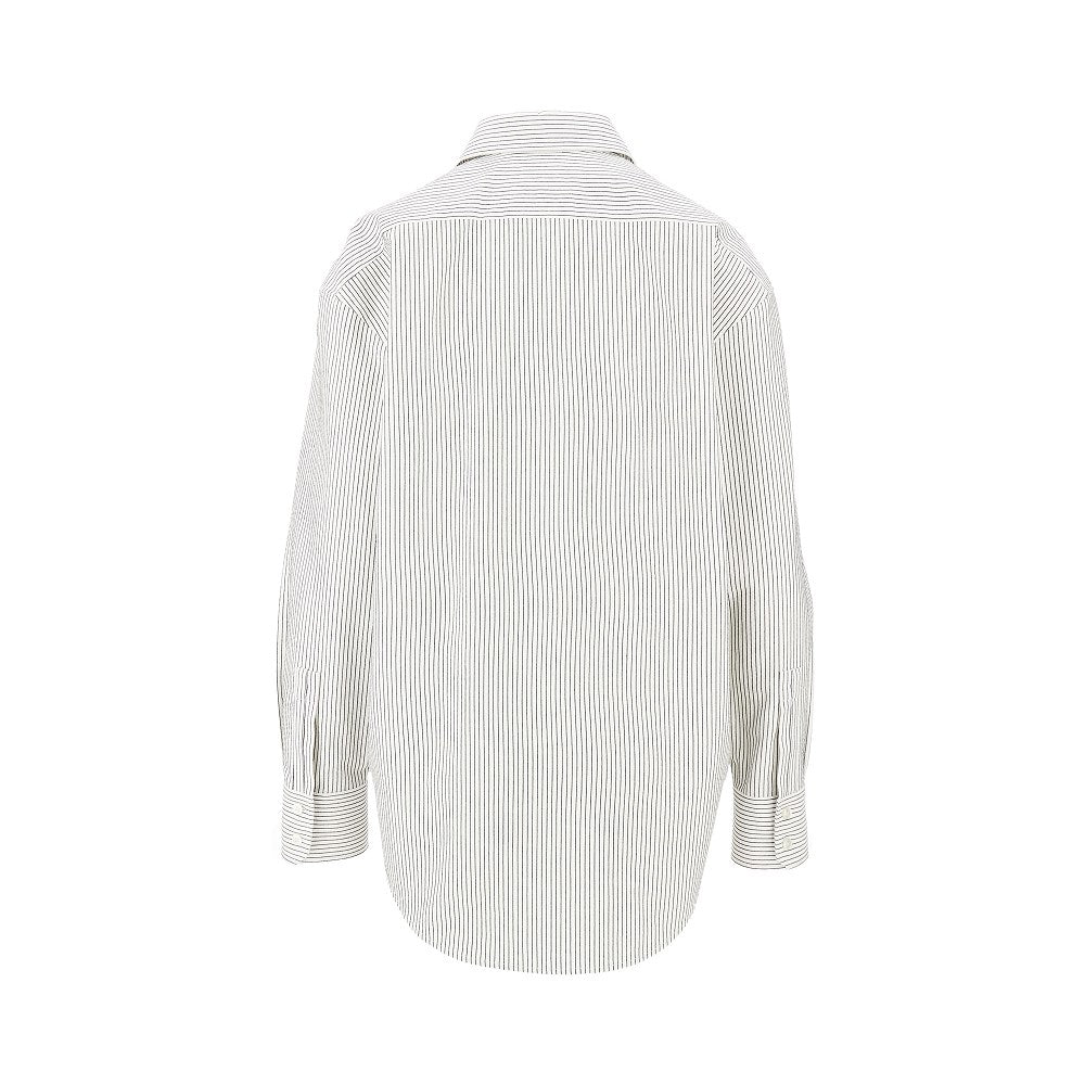 'Cassandre' striped cotton shirt