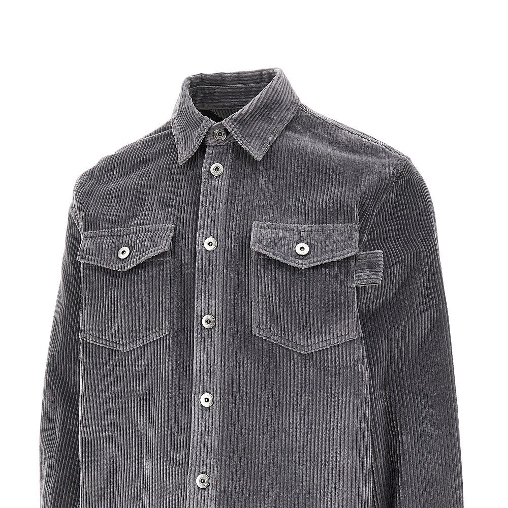 Camicia in velluto a coste
