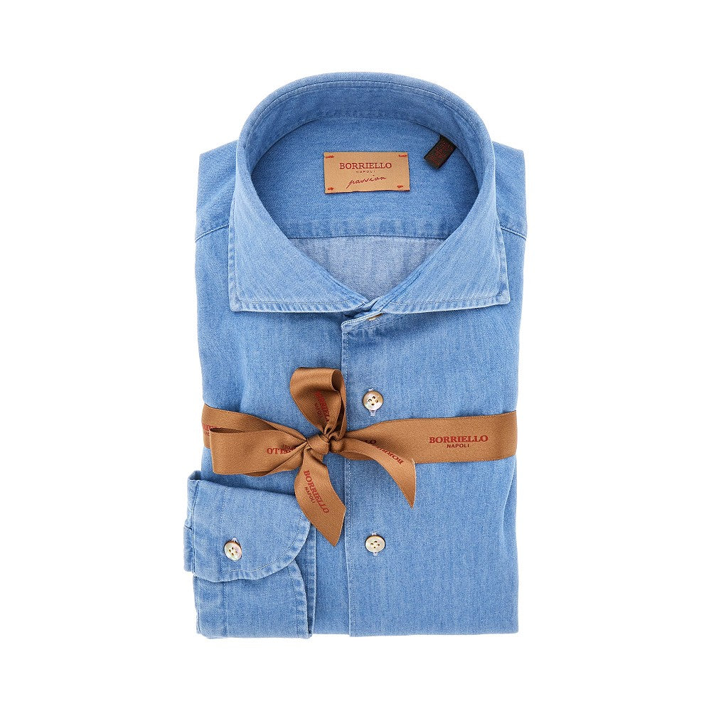 Camicia in denim leggero