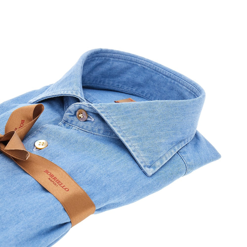 Camicia in denim leggero