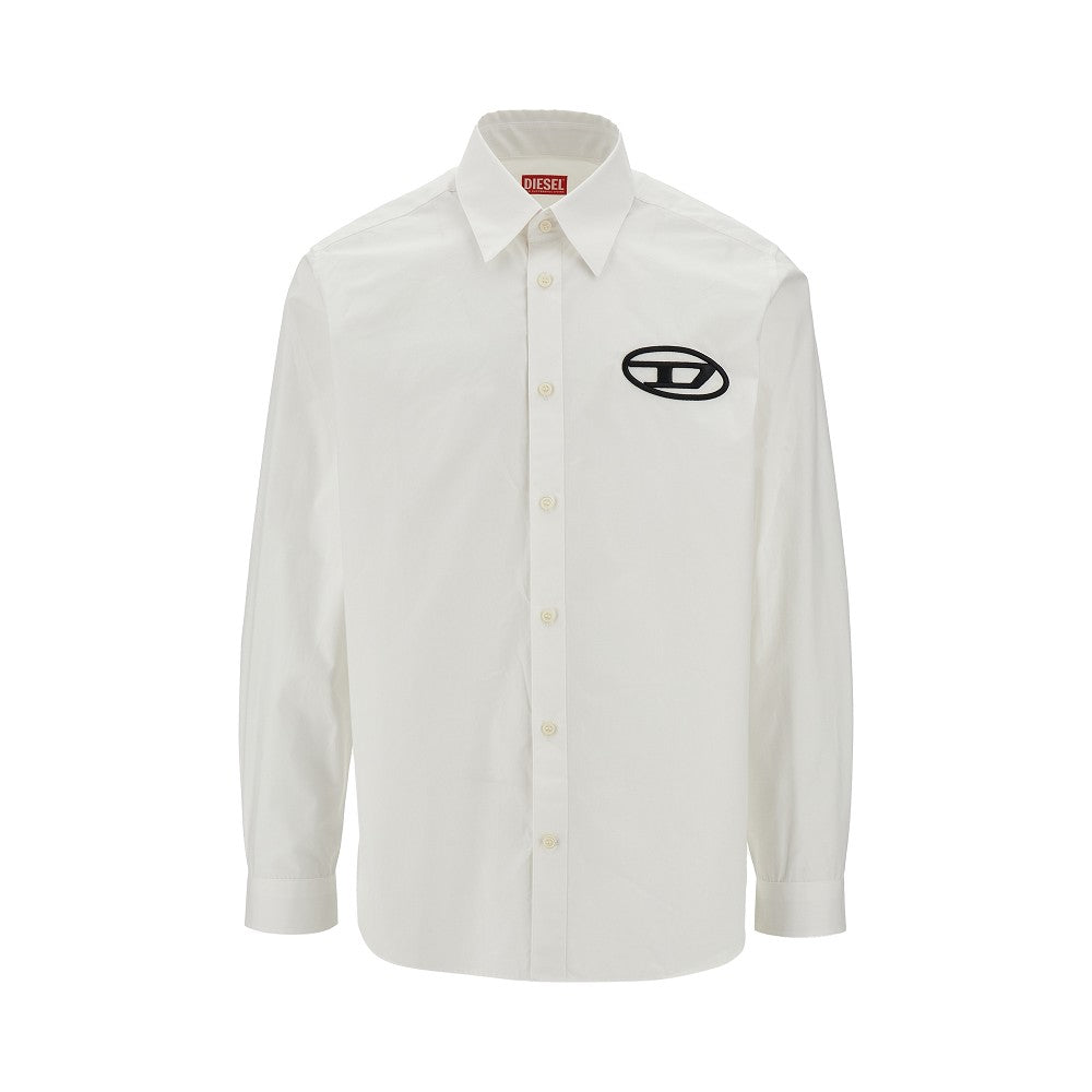 Oval D logo embroidery shirt