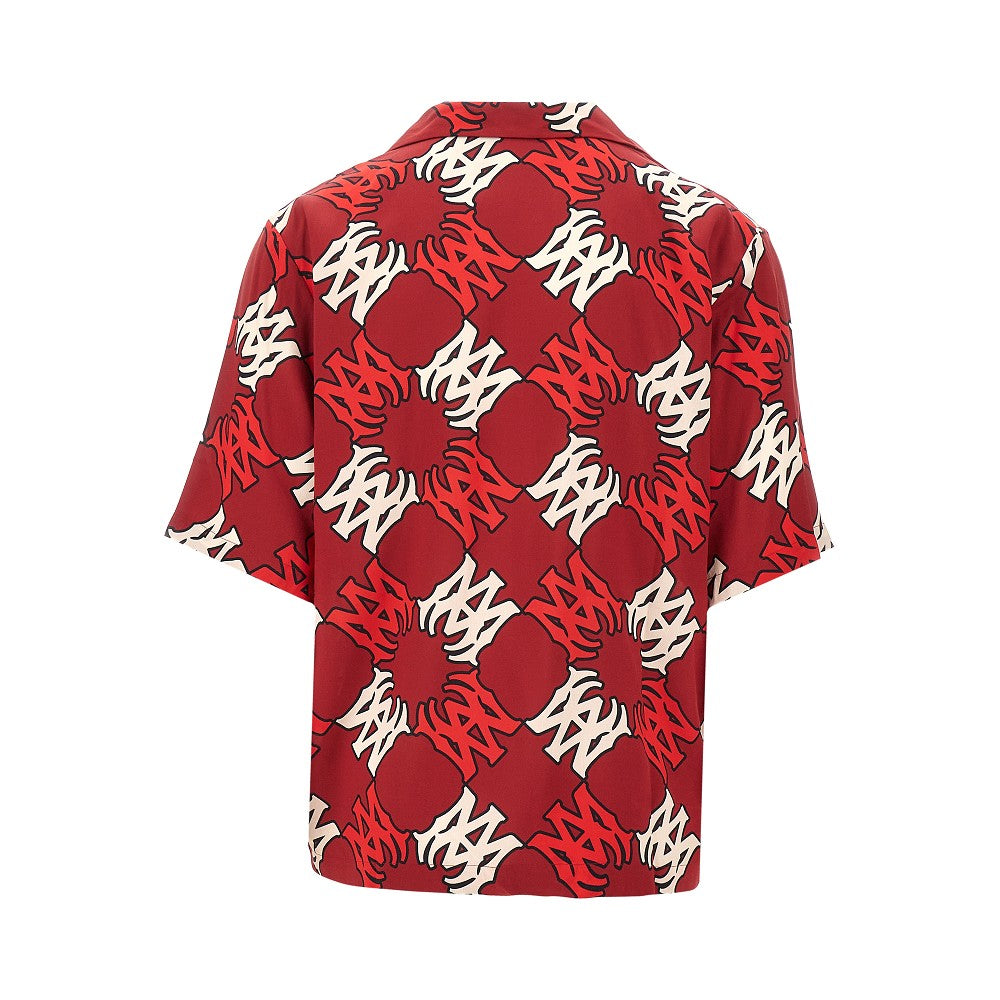 Camicia bowling in viscosa 'Ma Quad'