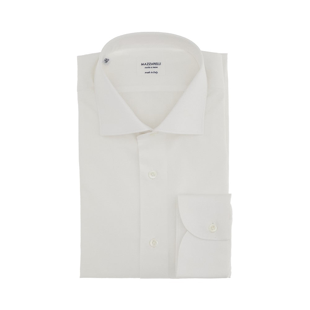 Camicia sartoriale in popeline