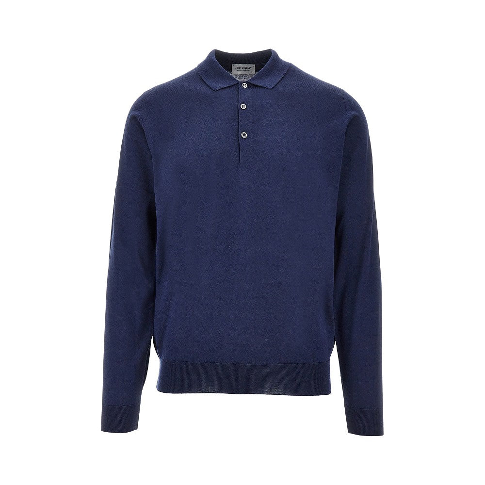 Polo 'Belper' in maglia di lana Merino