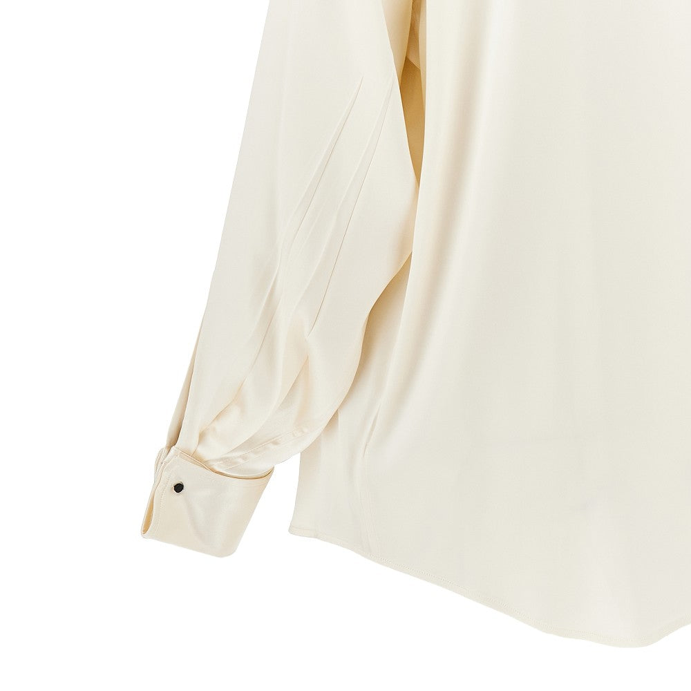 Camicia Utility in seta stretch