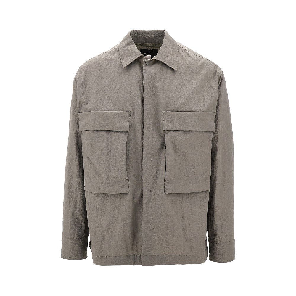 Overshirt Laminar in Tech-Crinkle