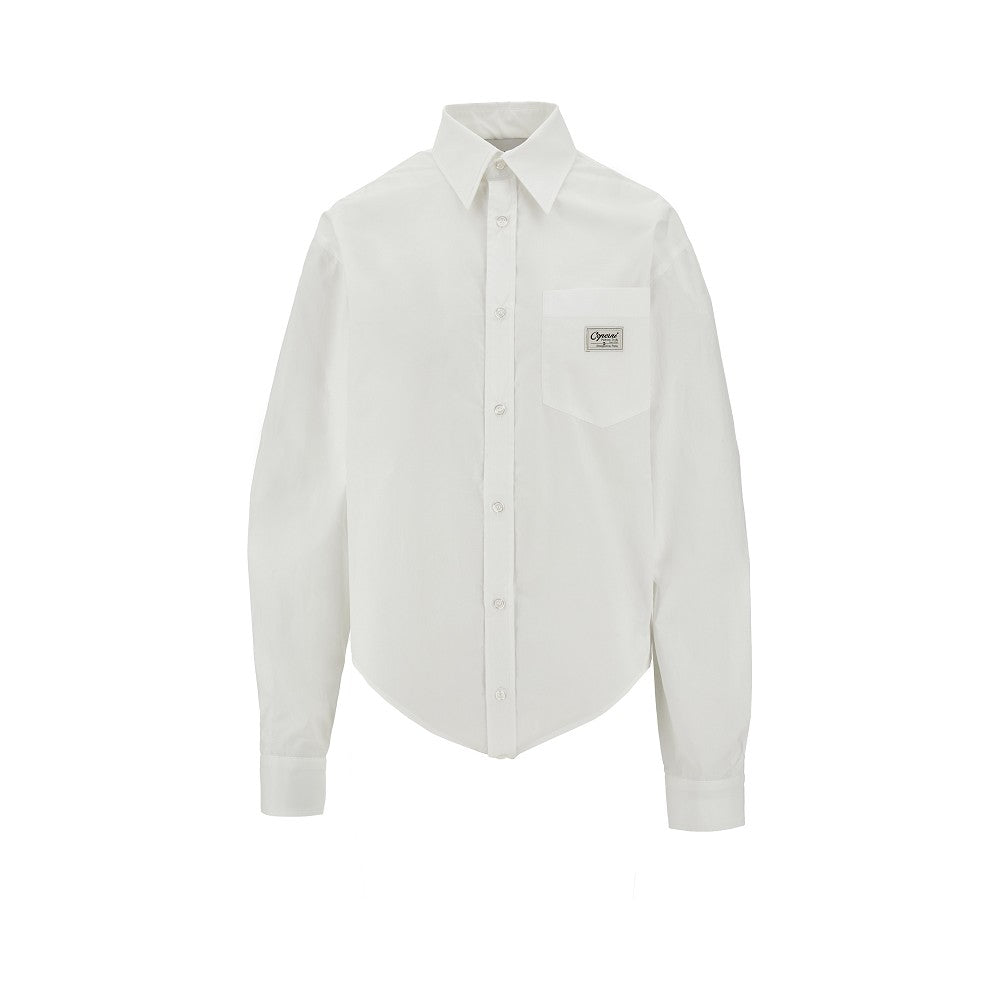 Poplin body shirt
