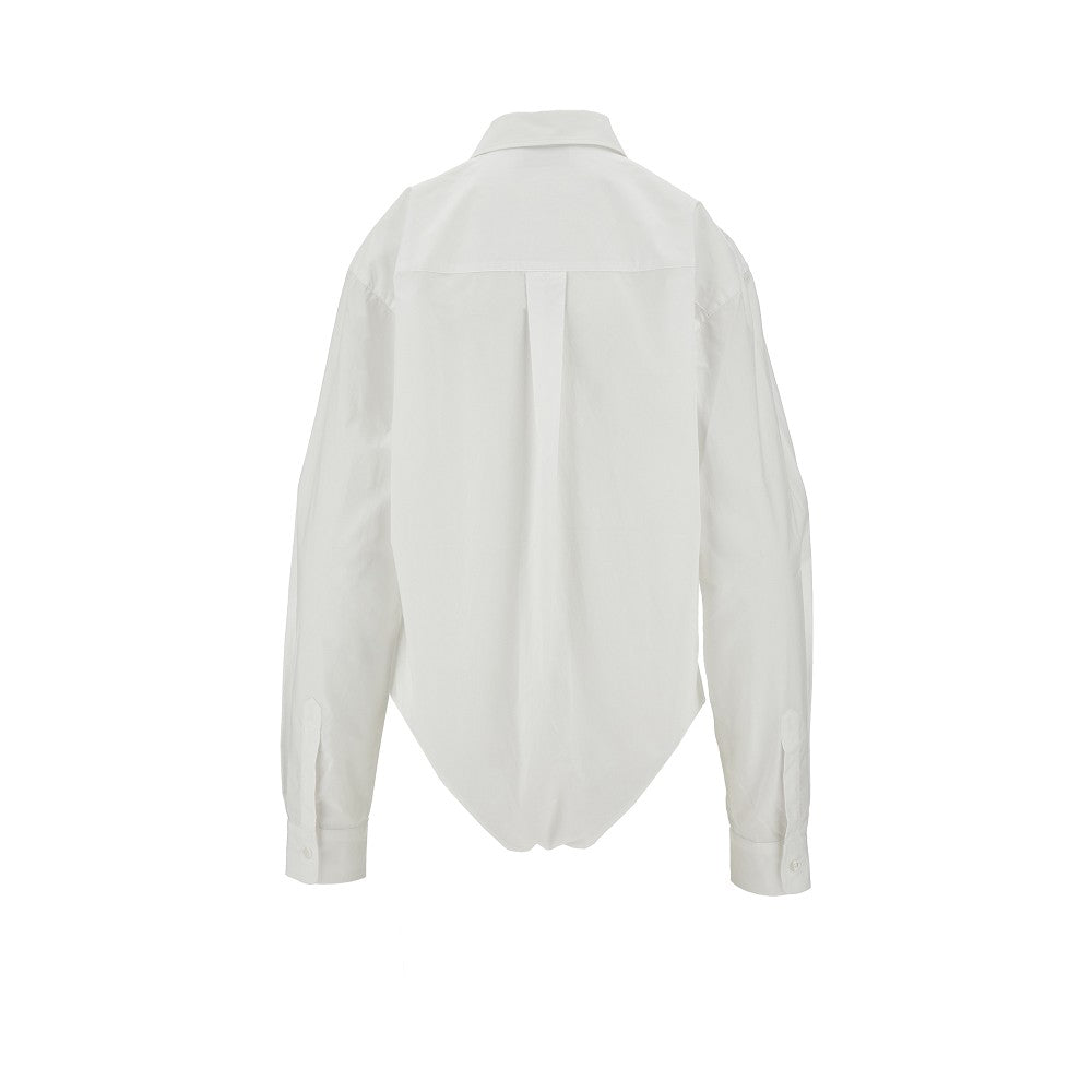 Poplin body shirt