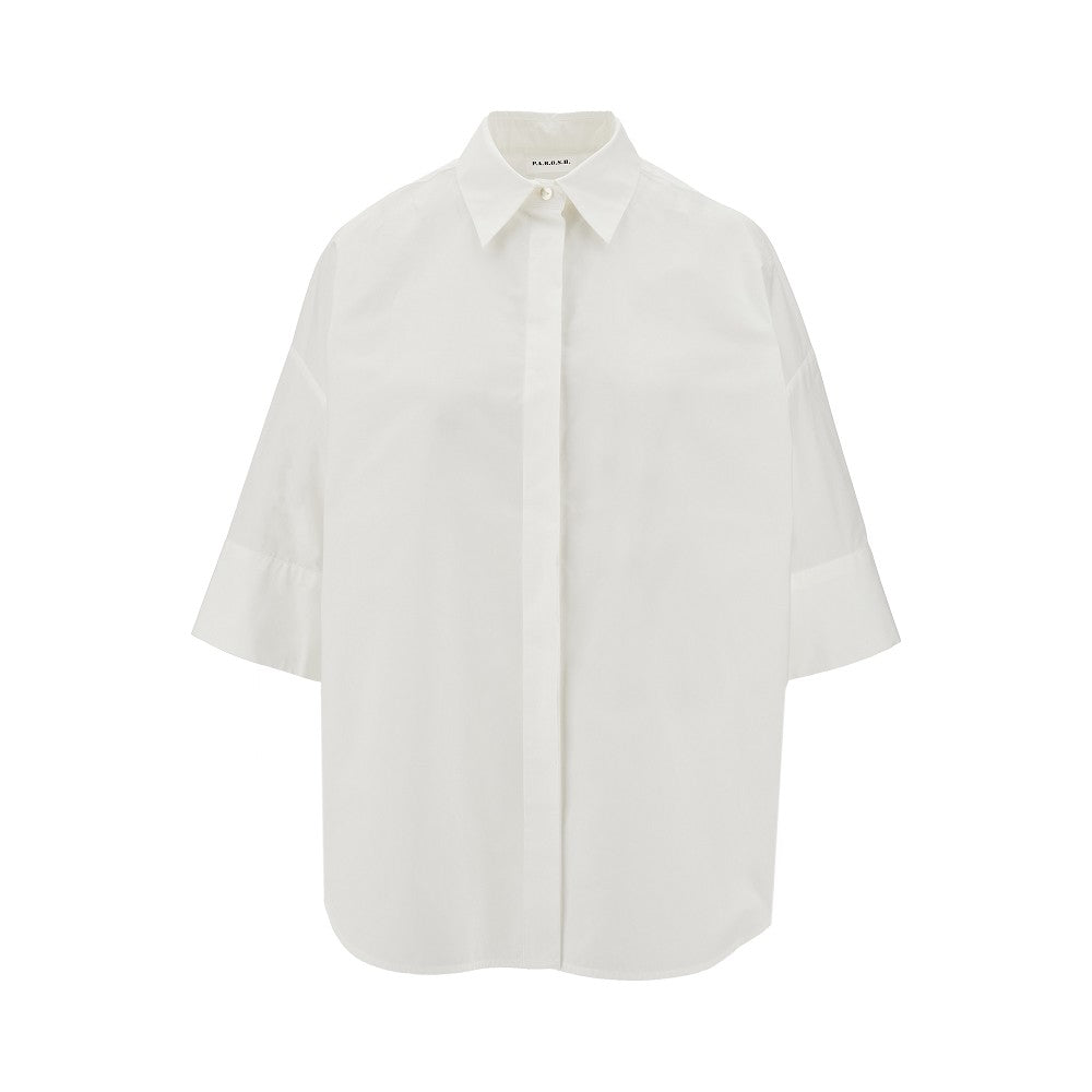 Camicia oversize a manica corta
