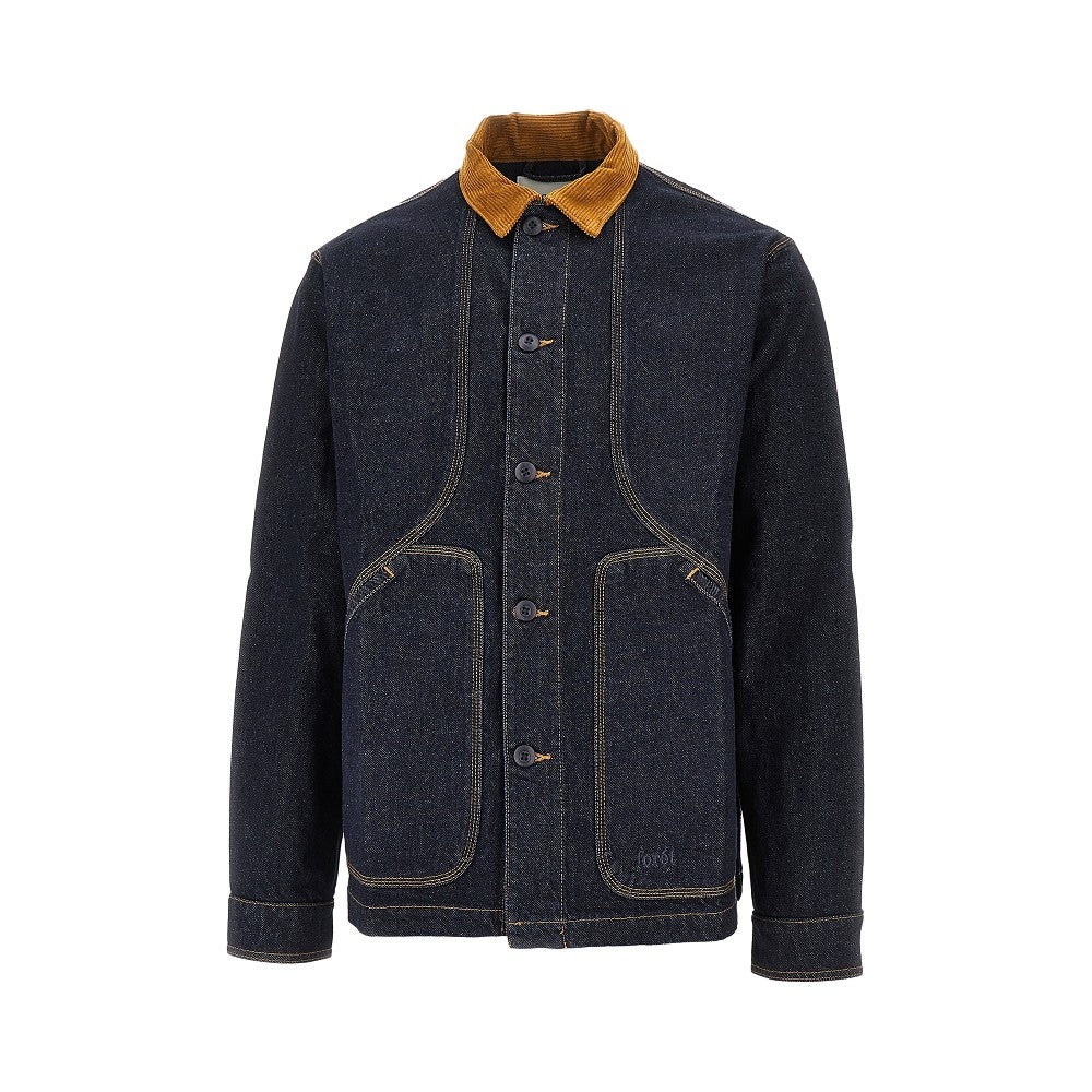 'Berry' denim overshirt