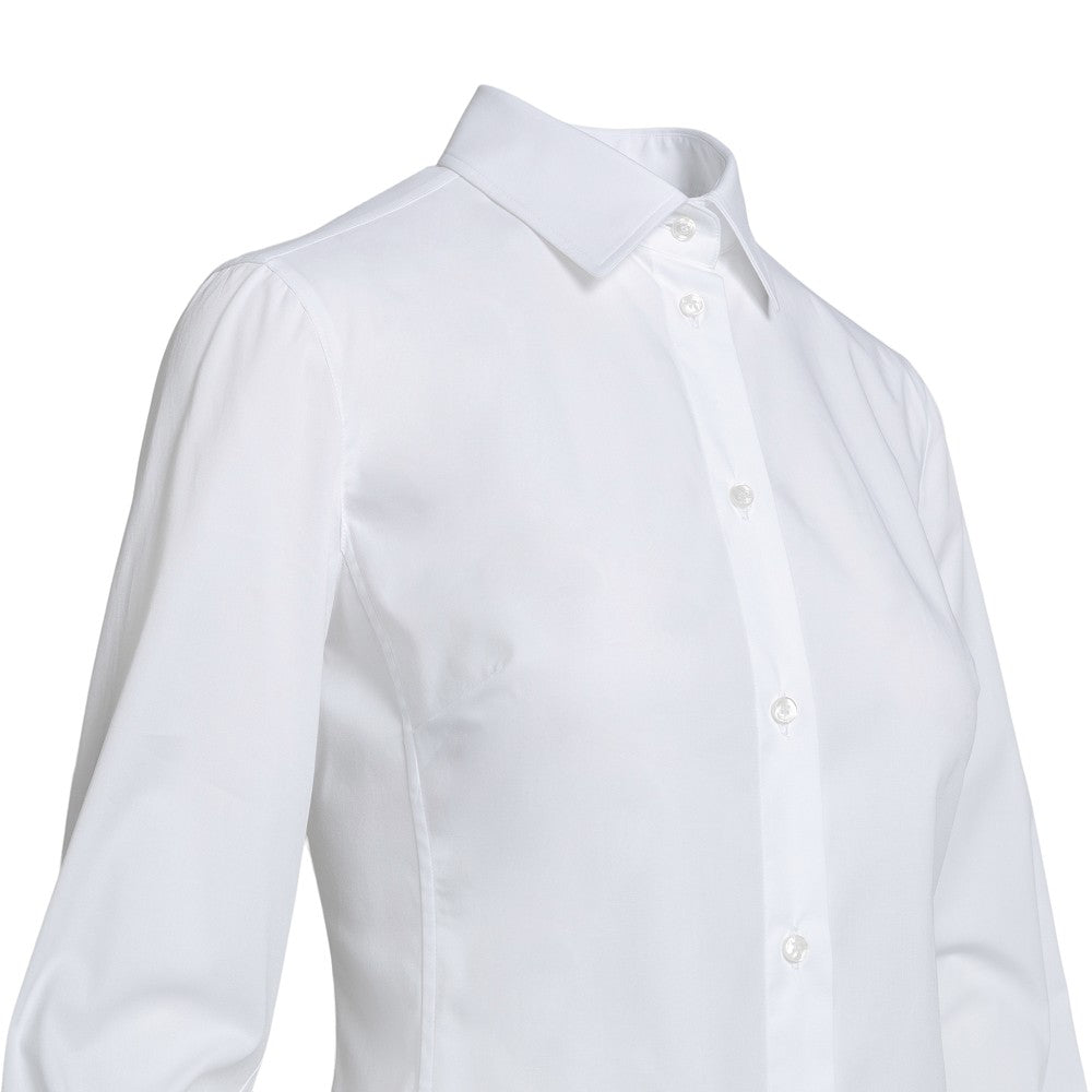 Stretch poplin shirt