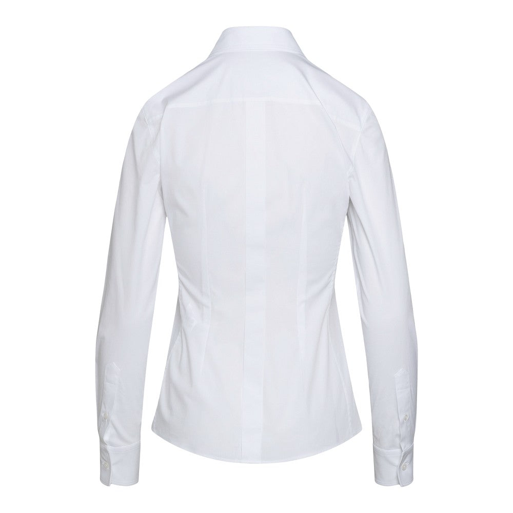 Stretch poplin shirt