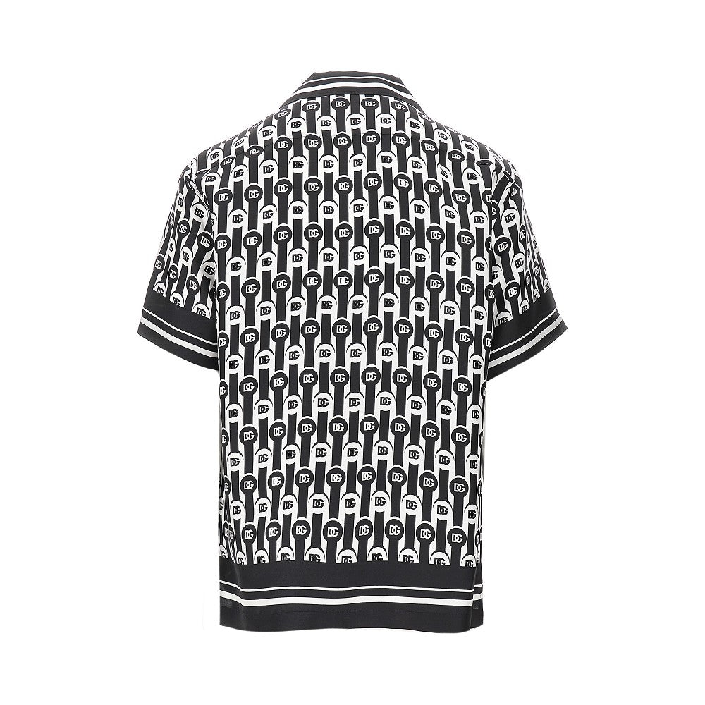 Printed silk Hawaii shirt