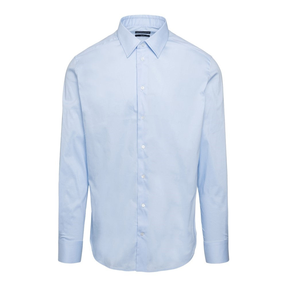 Camicia azzurra classica