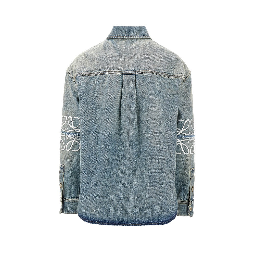 Overshirt 'Anagram' in denim