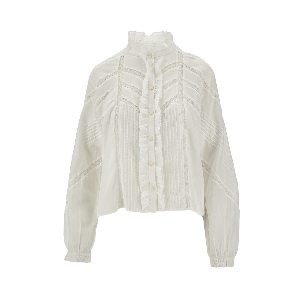'Gaia' cotton blouse