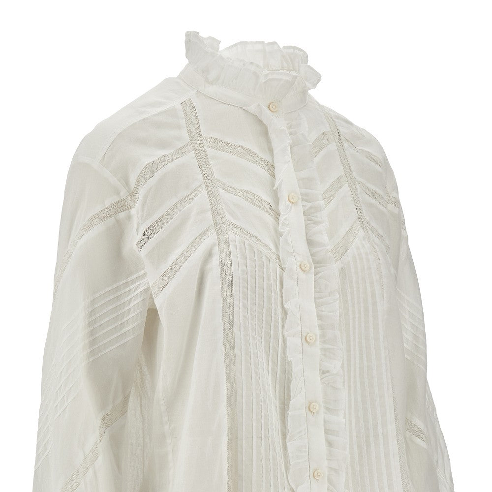 'Gaia' cotton blouse