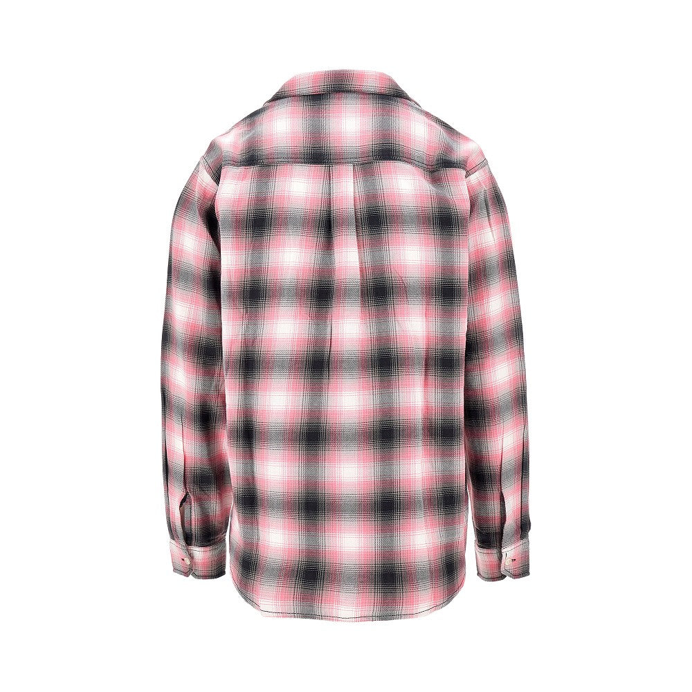 'Blanchard' check cotton shirt