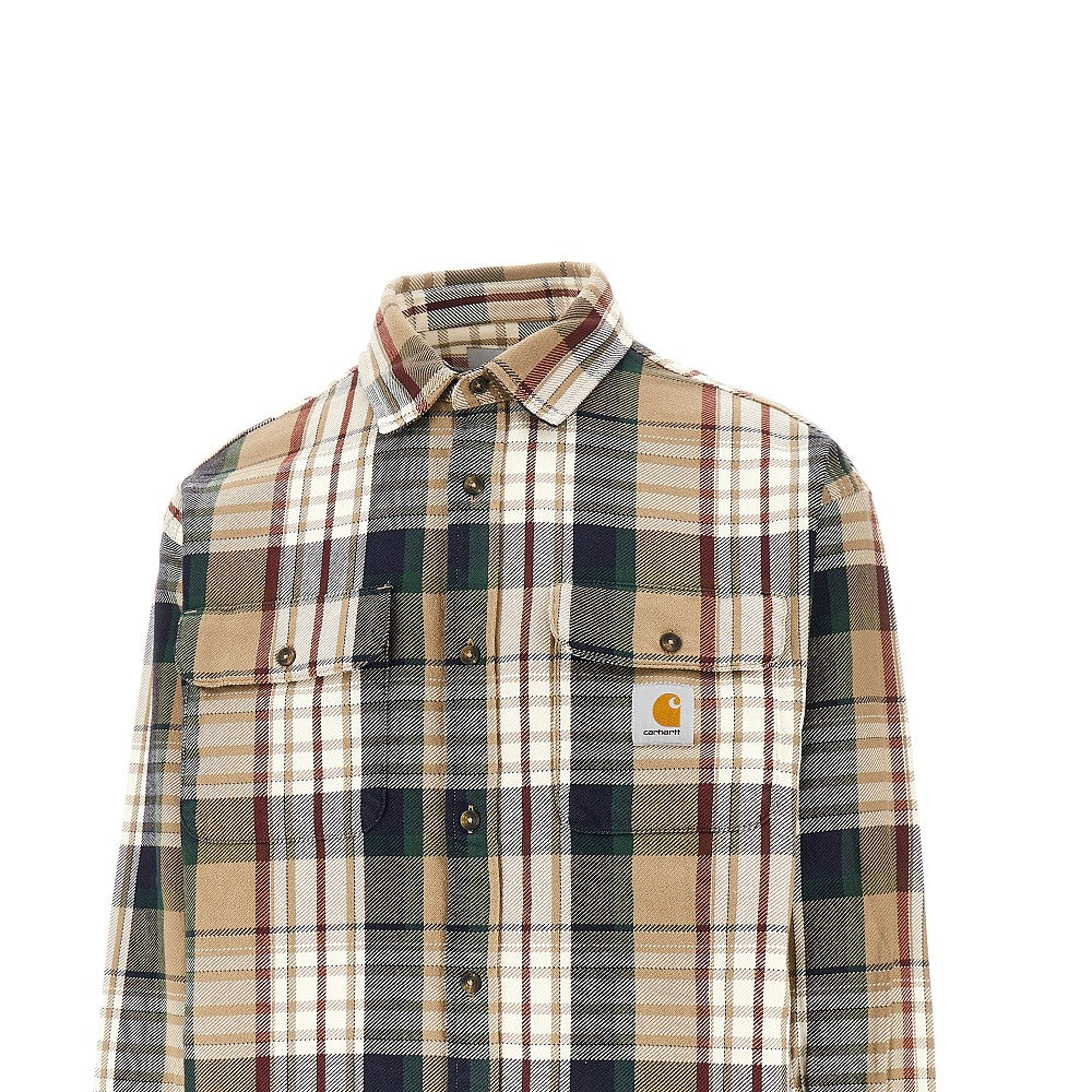 Camicia in cotone a quadri 'Tamblyn'