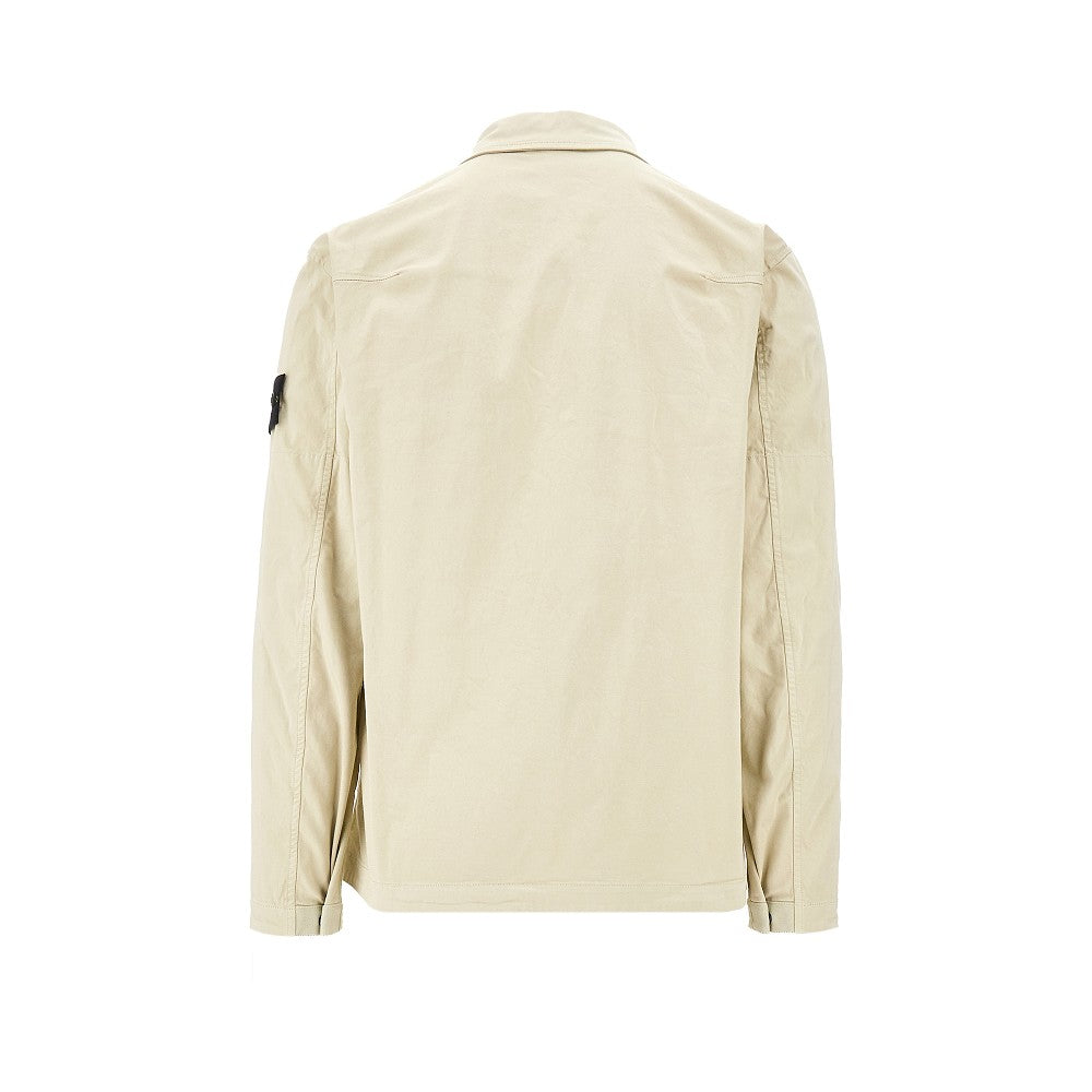 Overshirt in tela di cotone