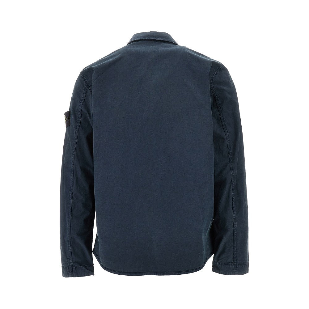 Overshirt in twill stretch