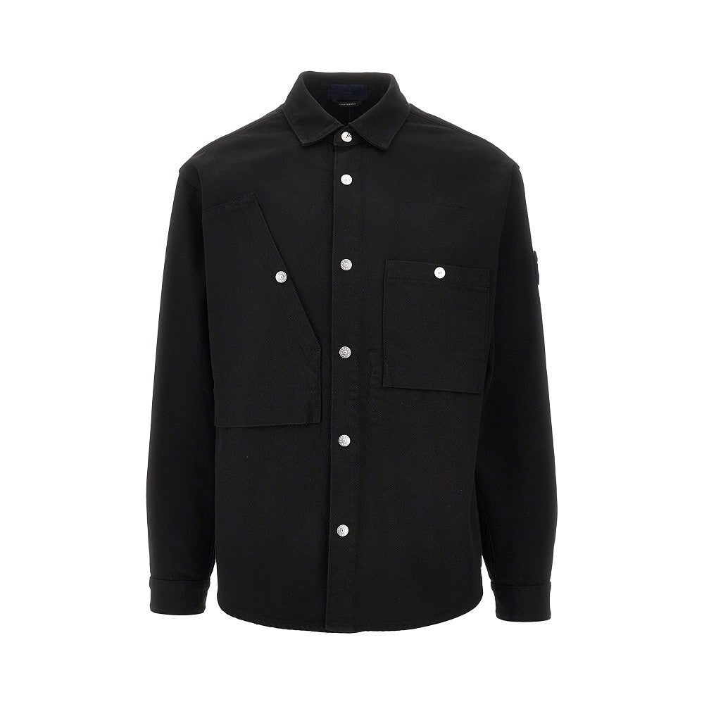 'Denim Research' Denim overshirt