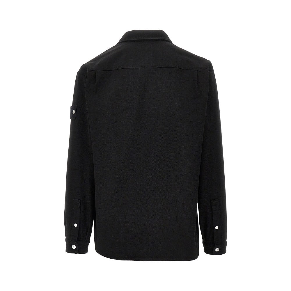 'Denim Research' Denim overshirt