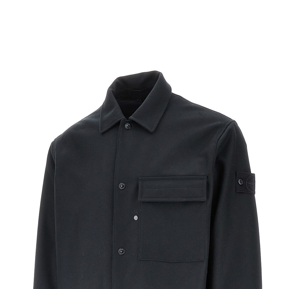 Overshirt Ghost in flanella