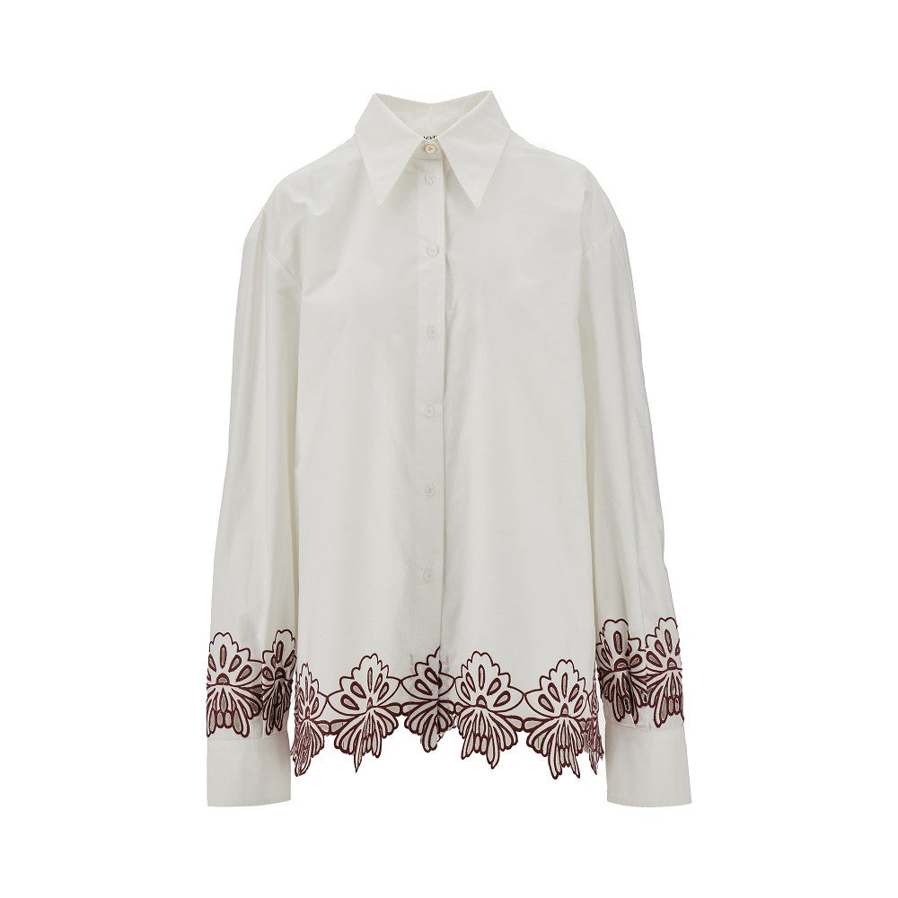 'Kaia' embroidered oversized shirt