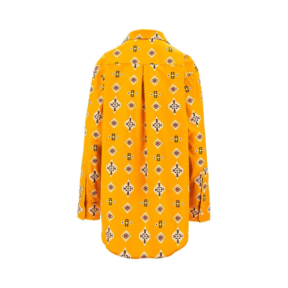 'Kaia' oversized cotton shirt