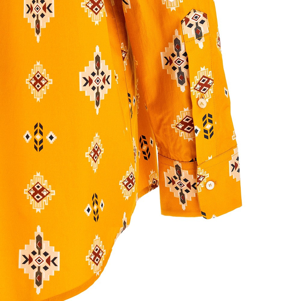'Kaia' oversized cotton shirt