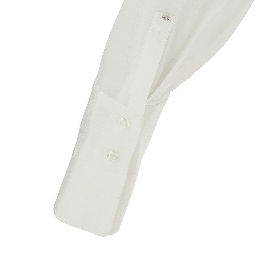 Silk crepe de chine shirt