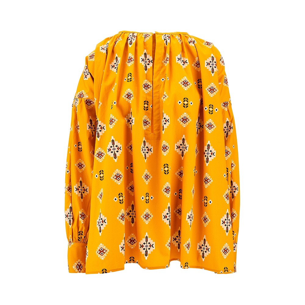 'Lilli' printed cotton shirt
