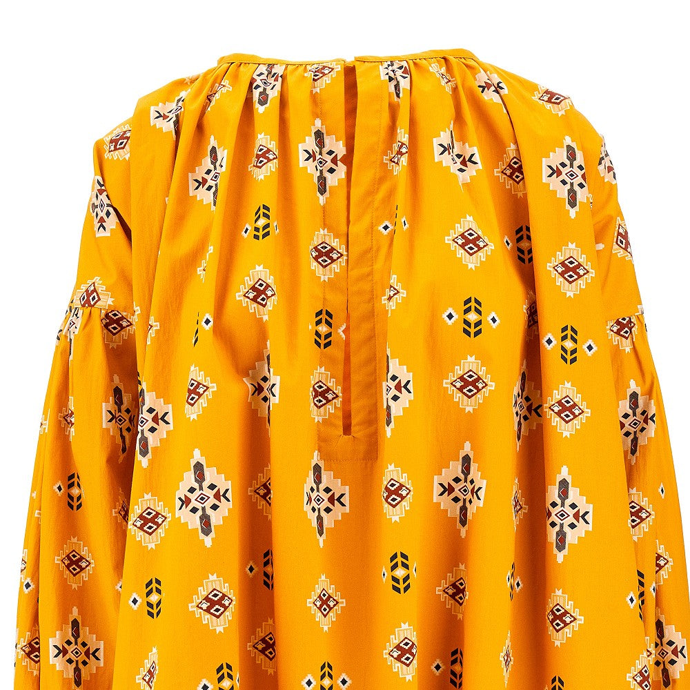 'Lilli' printed cotton shirt