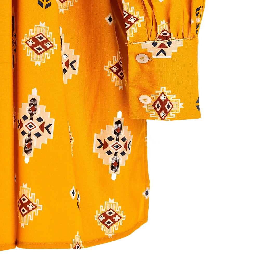 'Lilli' printed cotton shirt