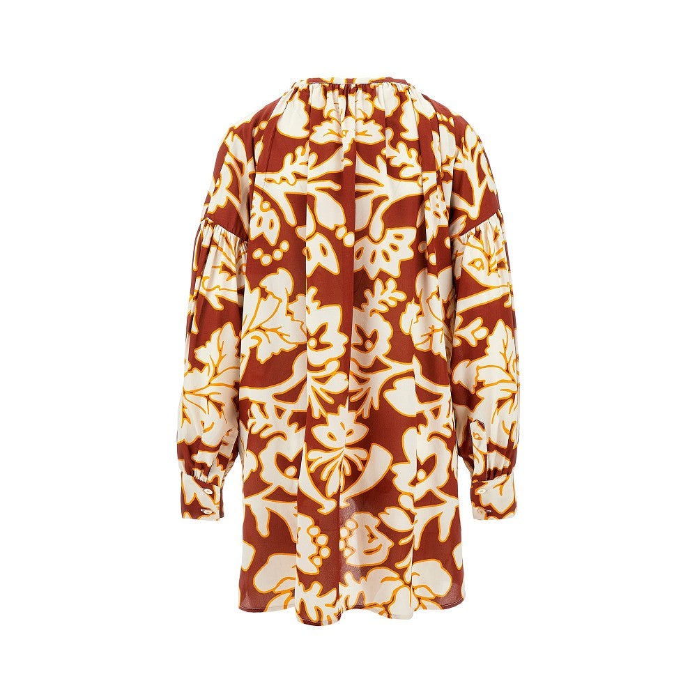 'Lilli' printed viscose shirt