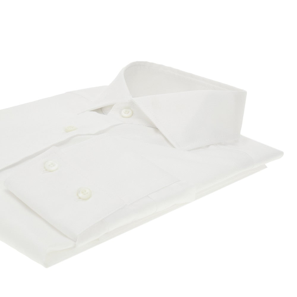 Camicia Slim Fit in twill di cotone