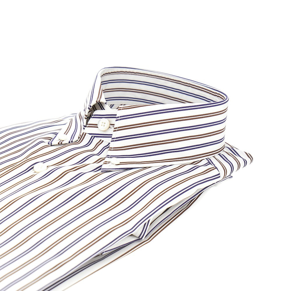 'Milano' striped cotton shirt