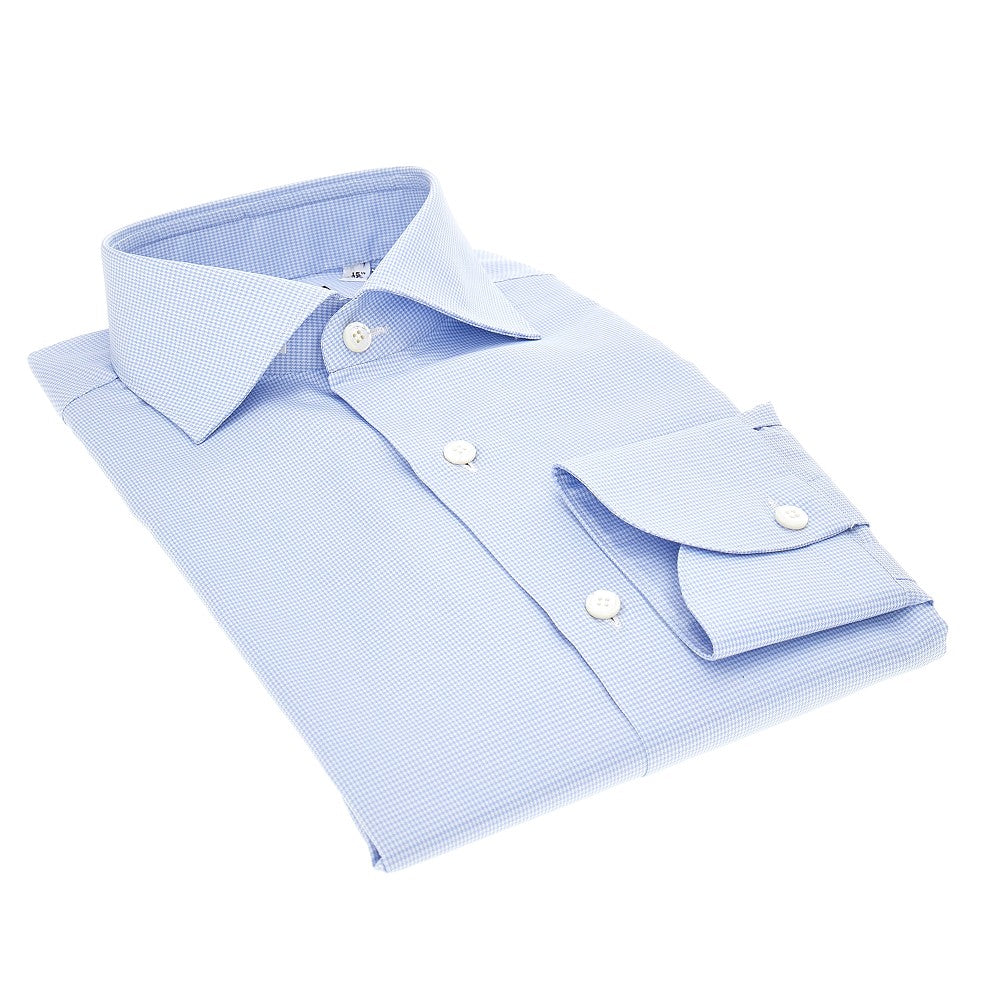 'Milano' micro pattern cotton shirt