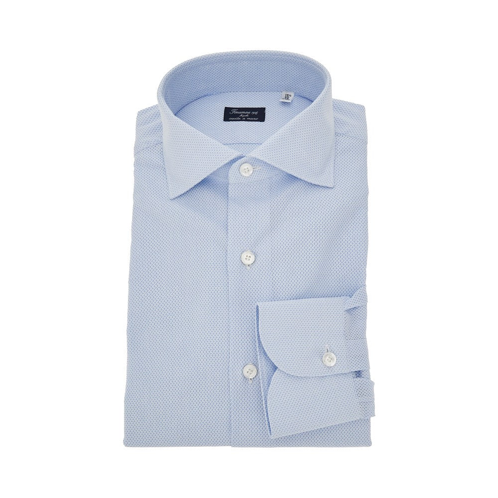 'Milano' jacquard cotton shirt