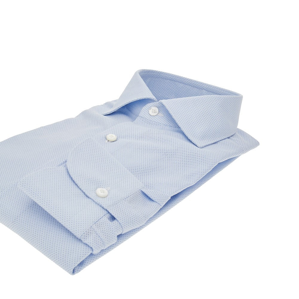'Milano' jacquard cotton shirt