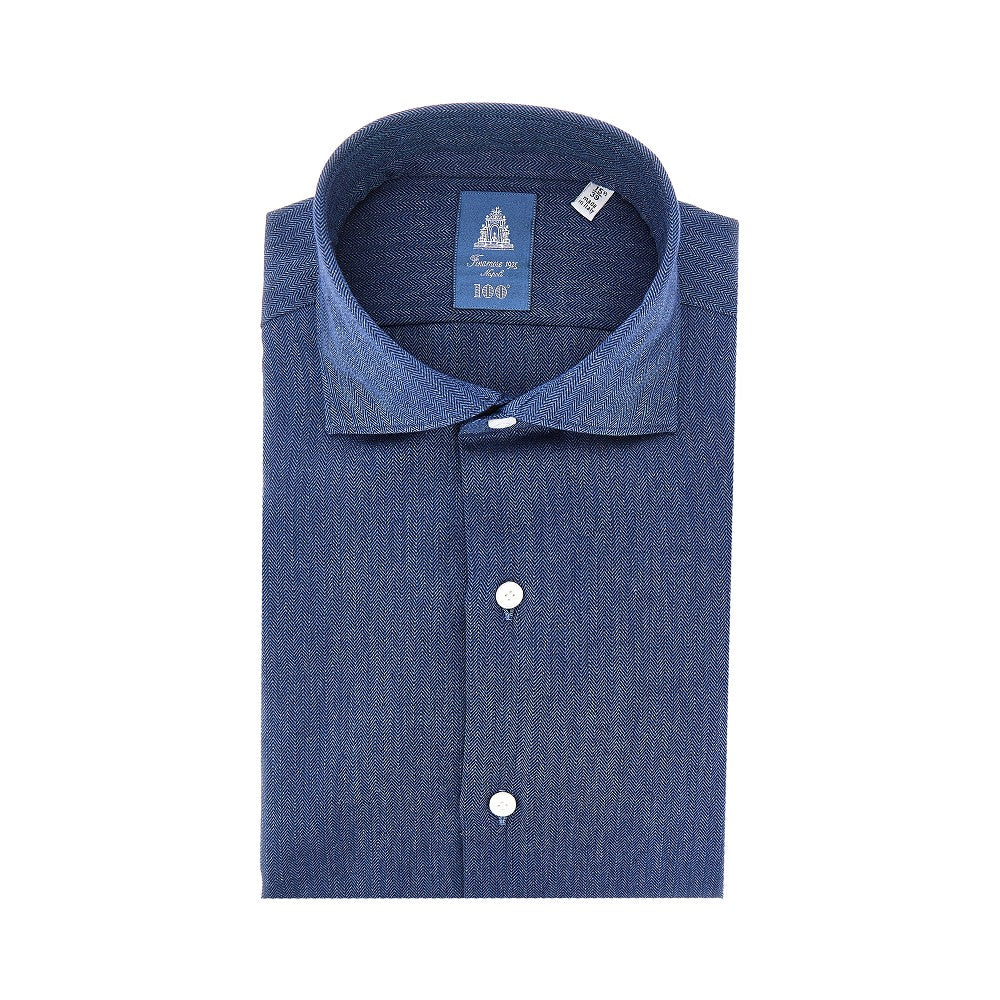 Cashmere and cotton-blend 'Milano' shirt