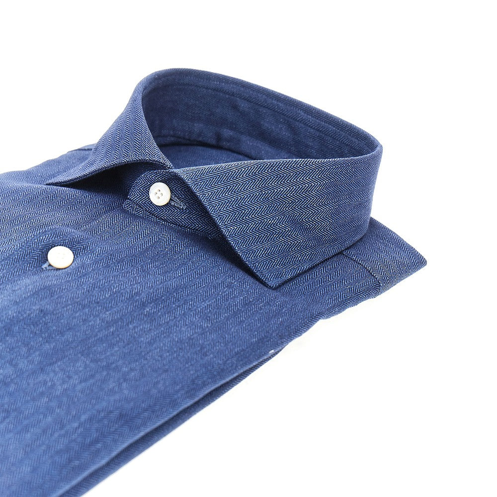 Cashmere and cotton-blend 'Milano' shirt